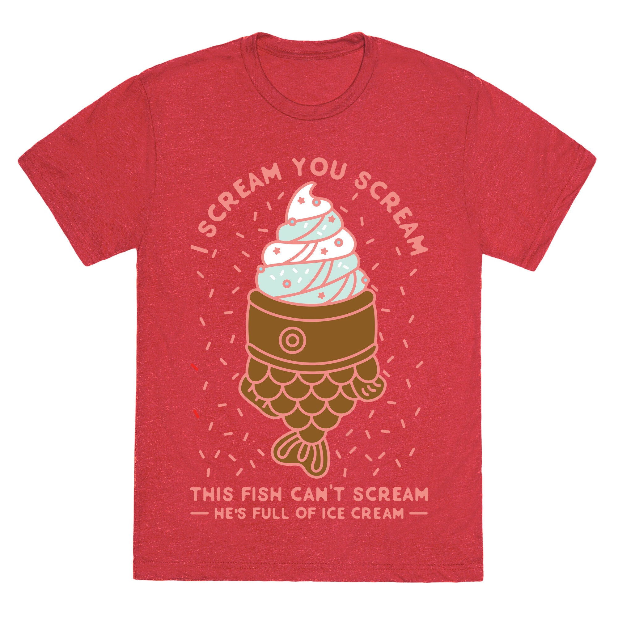 I Scream You Scream Unisex Triblend Tee